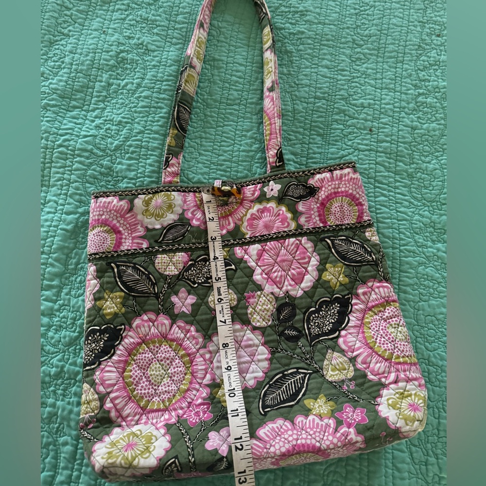 Vera Bradley Olivia Pink Tote - Picture 2 of 8